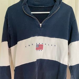 Brandy Melville 1984 LOS ANGELES Half Zip